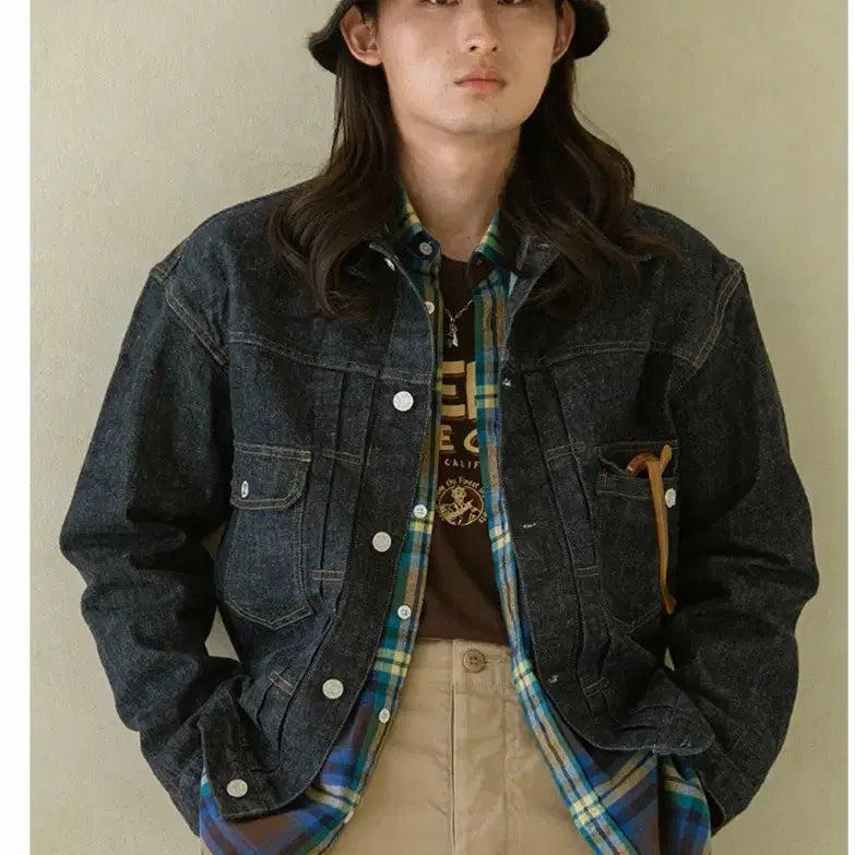[BUNJANG] Oldbe Raw Denim Setup Jacket & Pants / 올드비 생지 데님 셋업[급매]
