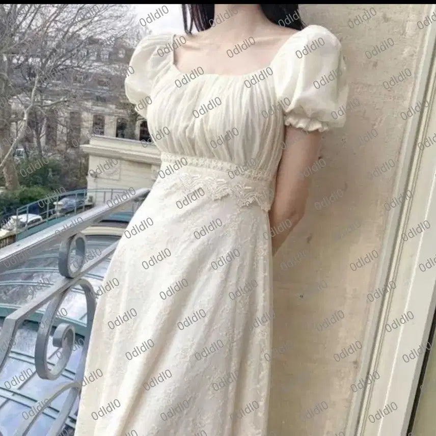 [BUNJANG] La Belle Blanc Rene Dress (Size M) / [7월까지 판매] 라벨르블랑 르네드레스 M 사이즈