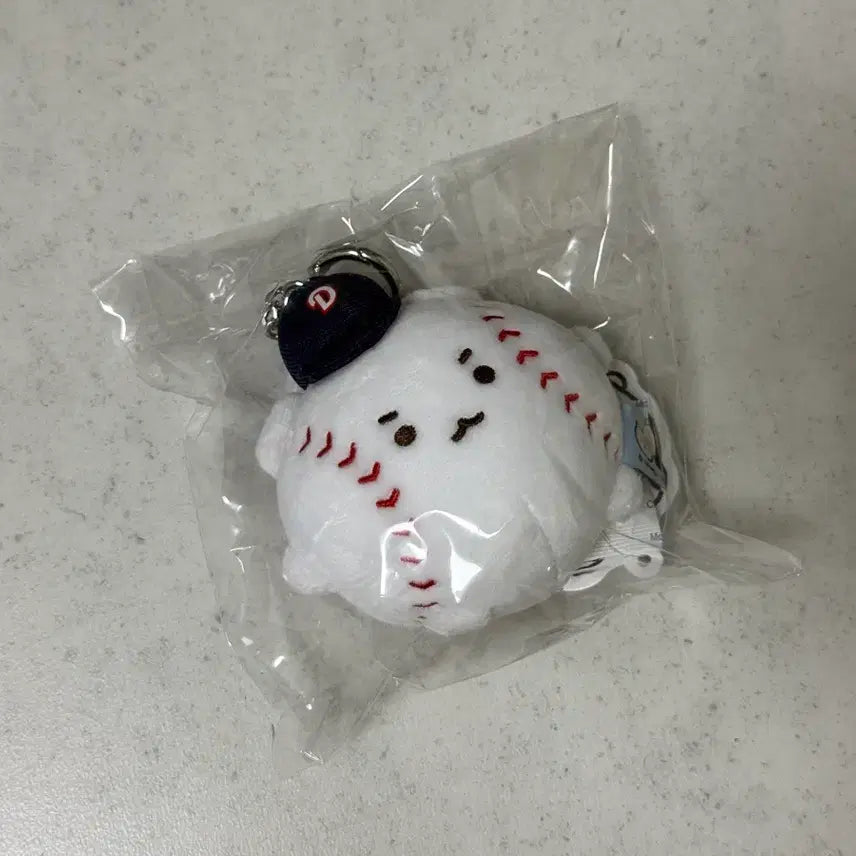 [BUNJANG] Doosan Bears Baseball Ball Mang-Gom Keyring / [새상품] 두산베어스 야구공 망곰 키링