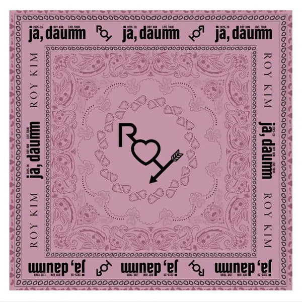 [BUNJANG] Roy Kim Jacquard Scarf / 로이킴 자다음 스카프