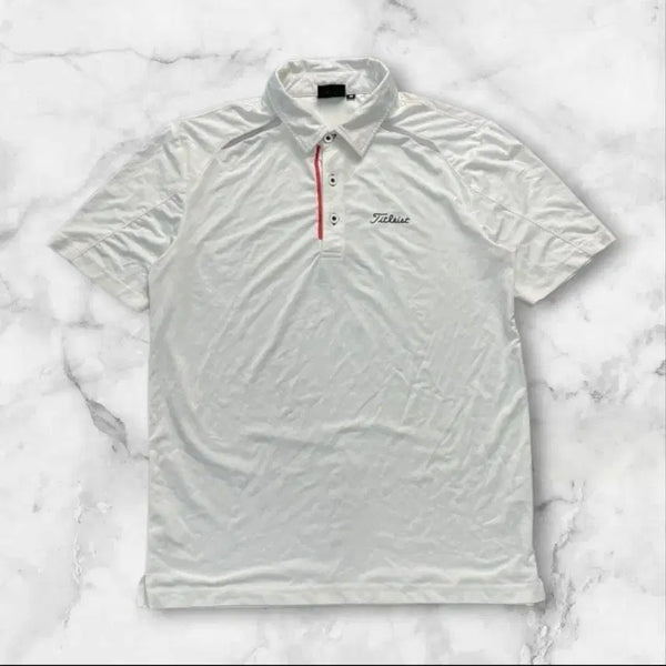 [BUNJANG] Titleist Golf Short Sleeve Polo Shirt Size 100 / 타이틀리스트 골프 반팔 카라티 100