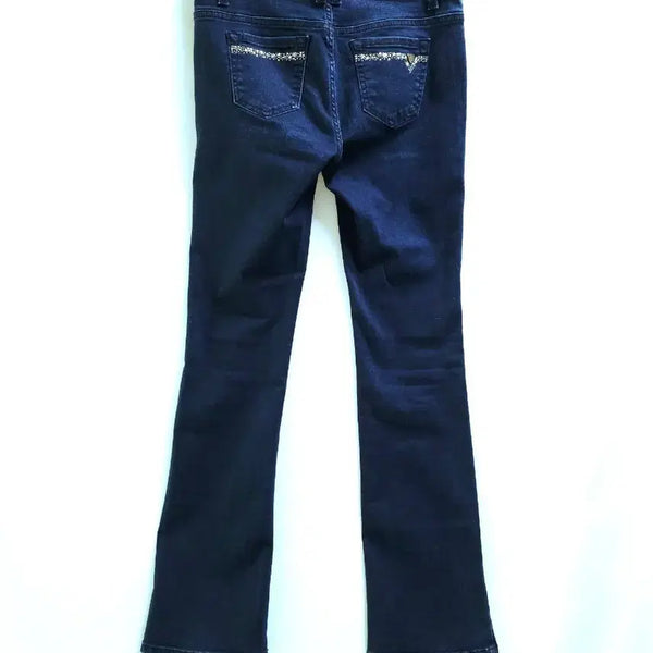 [BUNJANG] GUESS Semi Slim Bootcut Jeans / GUESS 게스정품 세미 슬림 부츠컷 진청 데님 스판 청바지