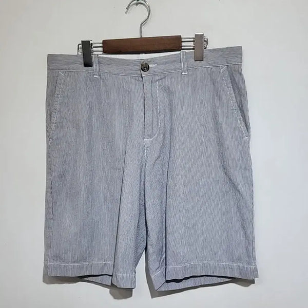 [BUNJANG] Tommy Hilfiger Pinstripe Half Pants / (35) 타미힐피거 반바지 핀스트라이프 토미 하프팬츠