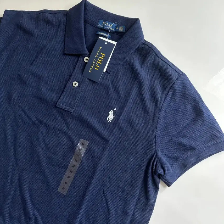 [BUNJANG] Polo Ralph Lauren Navy Short Sleeve Midi Dress / (정품) 폴로 랄프로렌 반팔 원피스 미듐 특가