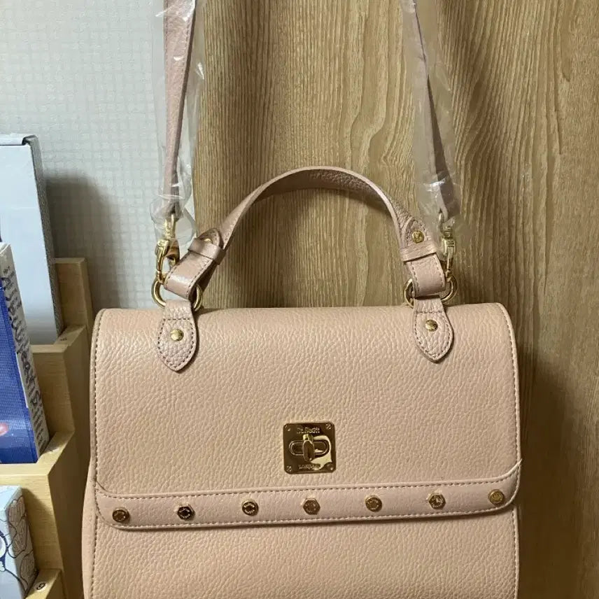 [BUNJANG] Saint Coast Angela Shoulder Bag Beige Leather / [마지막sale] 세인트 코스트 안젤라 숄더백