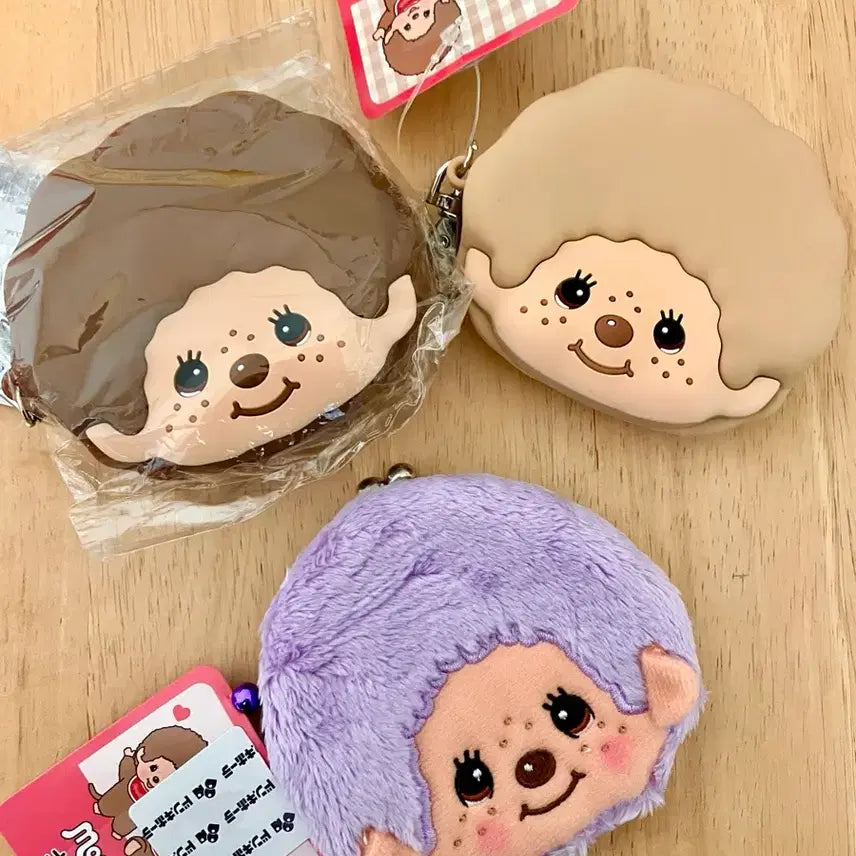 [BUNJANG] Monchhichi Mini Pouch Coin Purse / 일본 몬치치 동전지갑 미니파우치