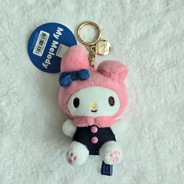 [BUNJANG] Sanrio My Melody Denim Keychain 8cm / 산리오 마이멜로디 키링 데님 8cm