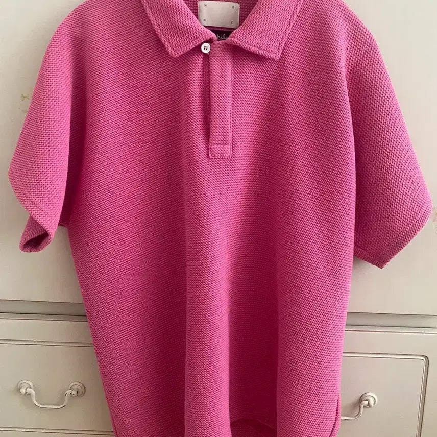 [BUNJANG] Ribbonbit MonemaKET Waffle Short Sleeve T-Shirt / 리본빛 모네마켓 와플반팔