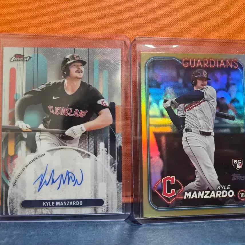 [BUNJANG] Kyle Manzardo Rookie & Auto Cards / 카일 만자르도(kyle Manzardo) 루키 및 오토카드
