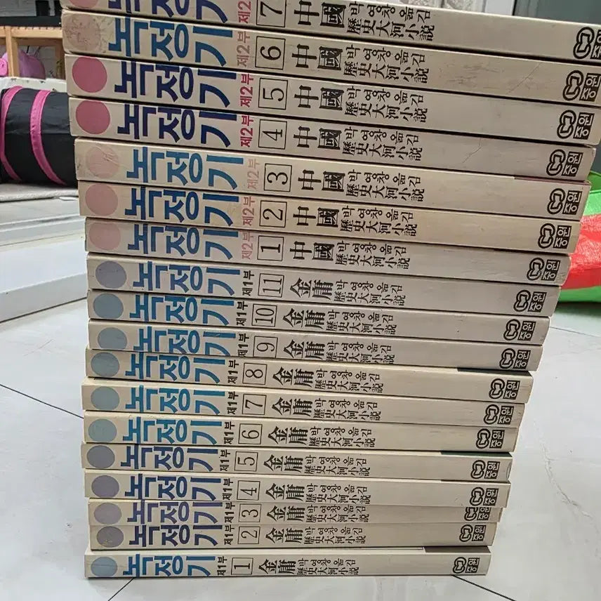 [BUNJANG] Kim Yong Rok Jung Gi Part 1 & 2 Collector's Edition / 김용  녹정기 1부 2부 소장용