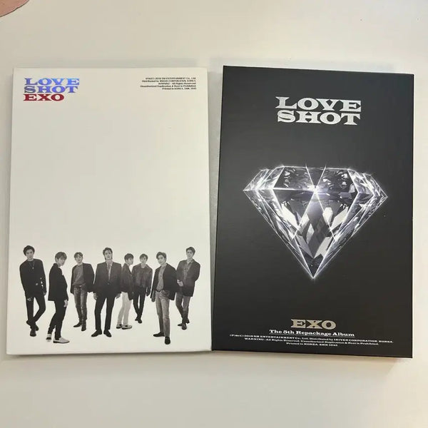 [BUNJANG] EXO Love Shot Album 2-Disc Set / EXO LOVE SHOT 2장 세트