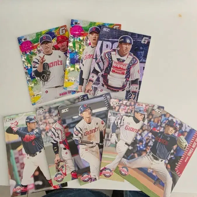 [BUNJANG] Lotte Baseball Cards and Badge Set / kbo롯데 카드랑 두번째사진 롯데 뱃지