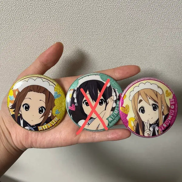 [BUNJANG] Ensemble Stars! Tsumugi & Ritsu Can Badge Bundle Set / 캐이온 메이드 시리즈 츠무기&리츠 캔뱃지 일괄