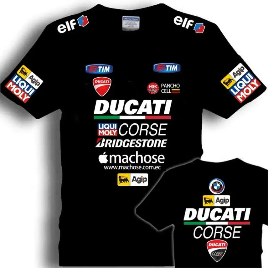 [BUNJANG] Ducati Corse Team Short Sleeve T-Shirt / 두카티 코르세 팀 반팔 티셔츠