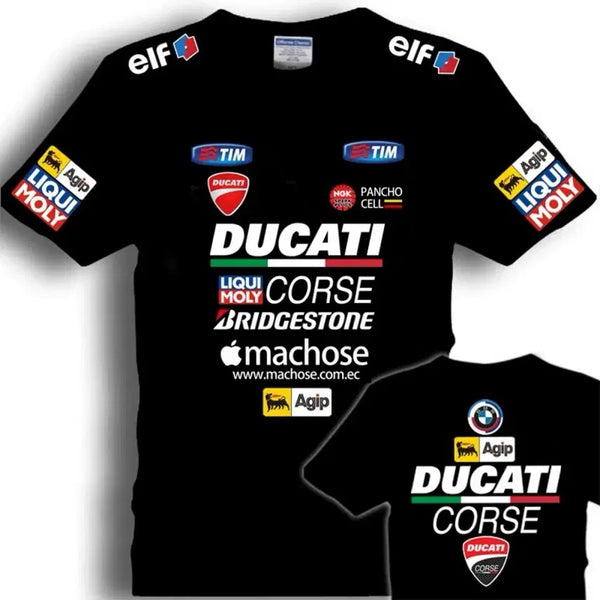 [BUNJANG] Ducati Corse Team Short Sleeve T-Shirt / 두카티 코르세 팀 반팔 티셔츠