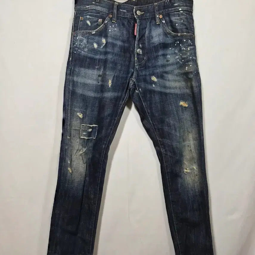 [BUNJANG] Dsquared2 Washed Distressed Jeans Size 48 / 디스퀘어드2 워싱 데미지 청바지 48  정품
