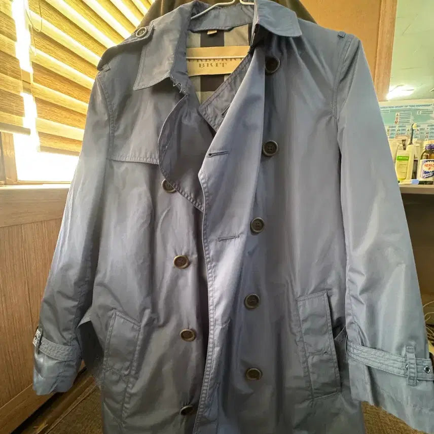 [BUNJANG] Burberry Nylon Blend Air Traveller Jacket / 버버리 나일론 혼방 에어트래블러