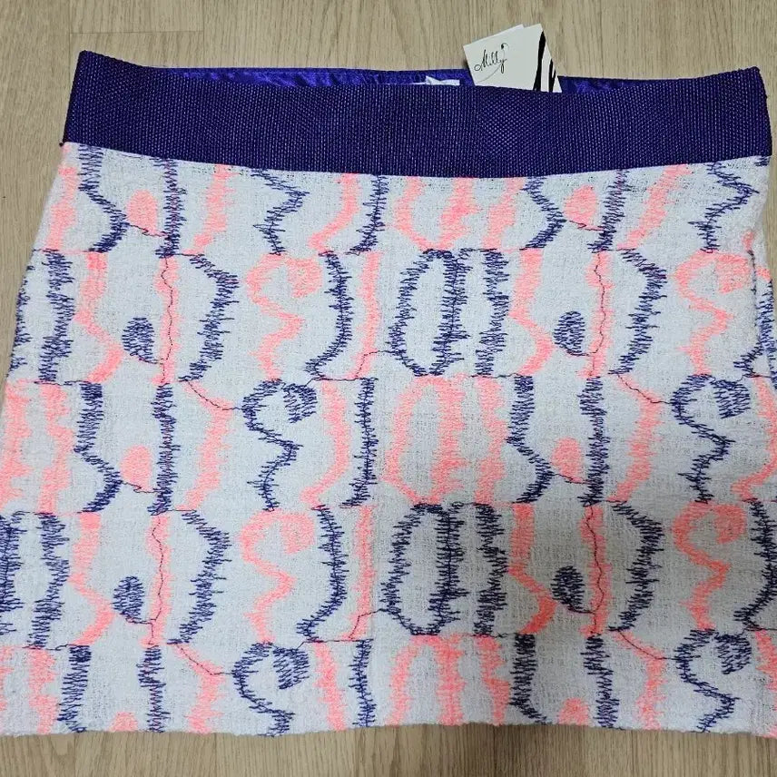 [BUNJANG] Milly Women's Silky Pattern Midi Skirt Size 31 / Milly  여성 실키 패턴 스커트 31사이즈