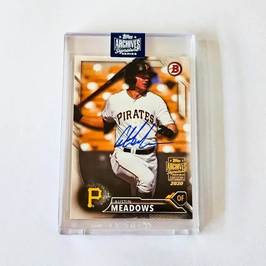 [BUNJANG] Austin Meadows Autographed MLB Baseball Card (2019 All-Star, Limited Edition) / MLB 오스틴 메도우스 친필 싸인카드(오토)