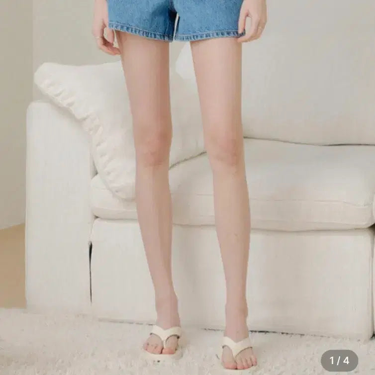[BUNJANG] Lookast Bess Denim Shorts M / (새상품)룩캐스트 베스 데님 숏팬츠m
