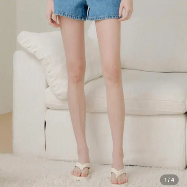 [BUNJANG] Lookast Bess Denim Shorts M / (새상품)룩캐스트 베스 데님 숏팬츠m