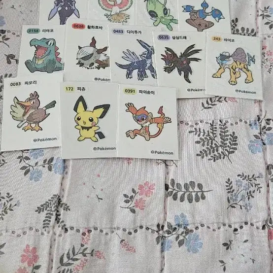[BUNJANG] Pokemon Bread Stickers (Tti-bu-ssil) - Season 5 / 포켓몬띠부씰 교환