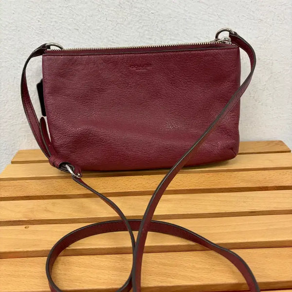 [BUNJANG] Coach Leather Crossbody Bag / 코치(크로스백)