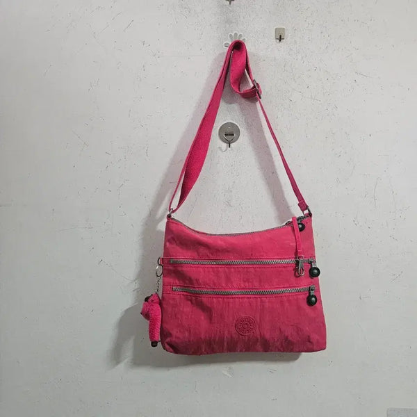 [BUNJANG] Kipling Crossbody Bag Pink / 키플링 크로스백 핑크