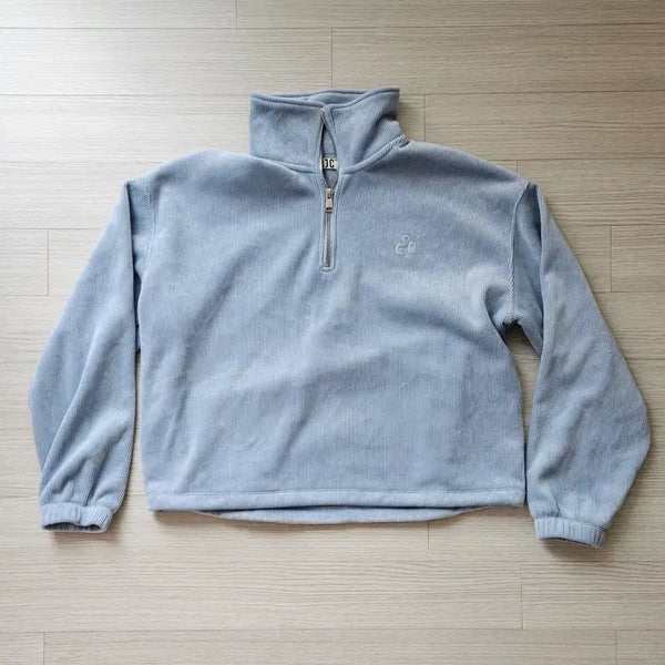 [BUNJANG] Project M Corduroy Half Zip-up Size 90 / 프로젝트엠 코듀로이 하프집업 90사이즈