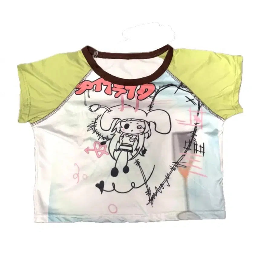 [BUNJANG] Vintage Japanese Graphic T-Shirt / 일본 빈티지 그래픽 티셔츠 씨피어스 중브 유쓰배쓰 헤이세이 갸루 하라주쿠