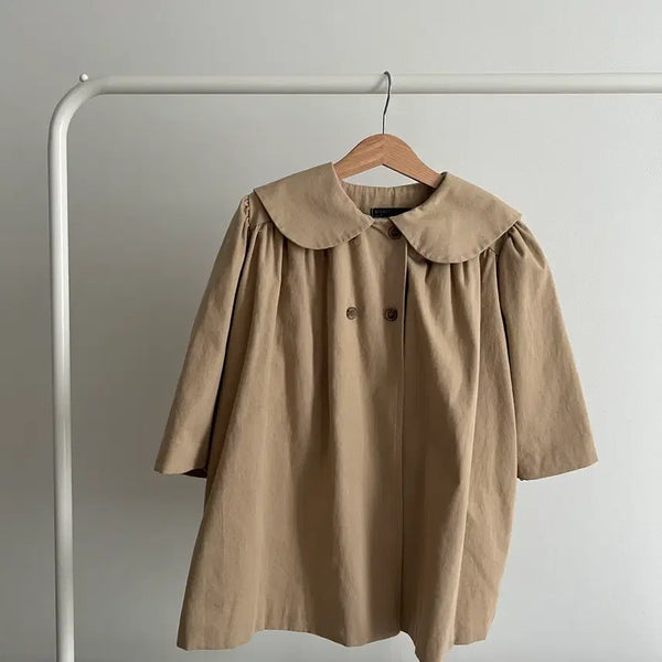 [BUNJANG] Girl's Trench Coat Jacket Outerwear / 여아트렌치코트 m 여아자켓 아우터