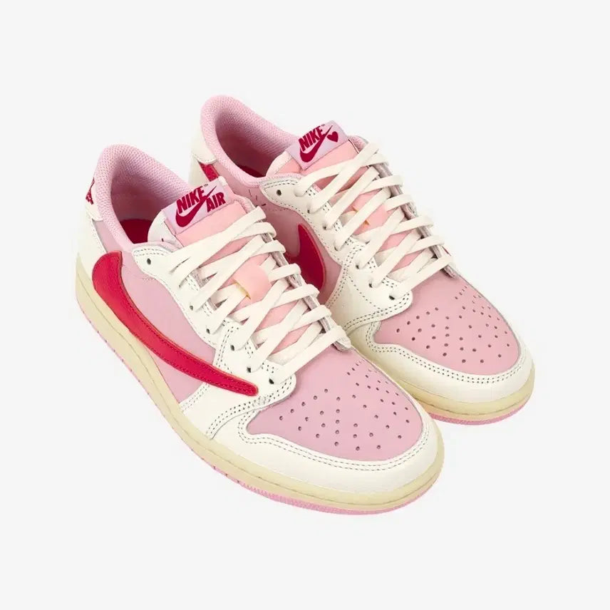 [BUNJANG] Travis Scott x Jordan 1 Retro Low OG SP "Sail Tropical Pink" (260mm) / [판매](260)트래비스 스캇 X 조던 1 레트로 로우 핑크