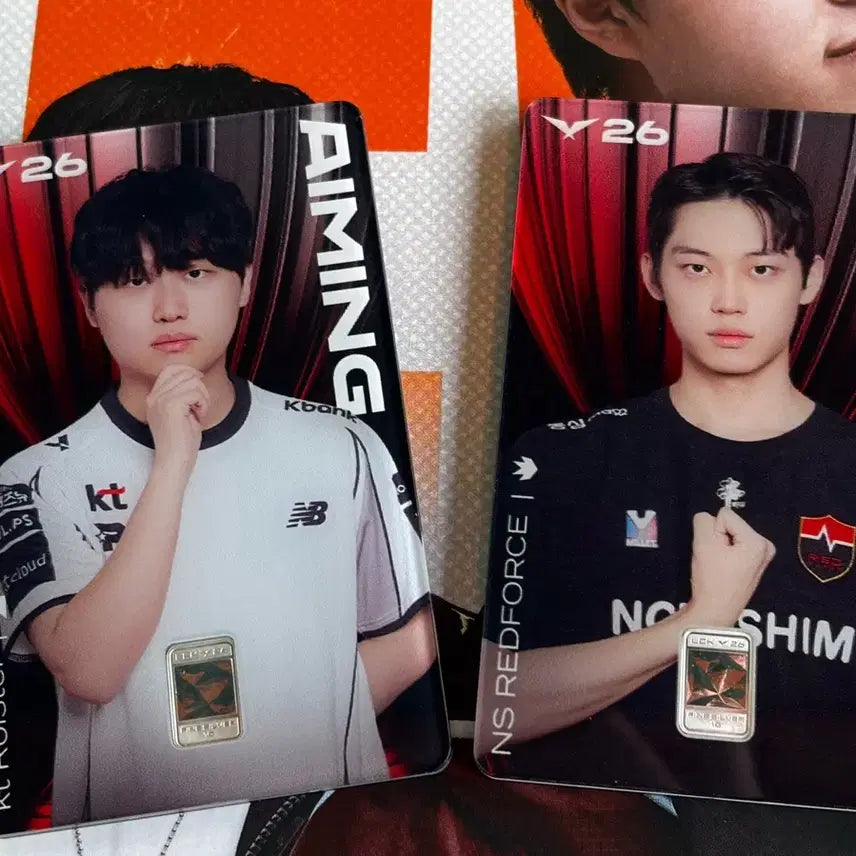 [BUNJANG] KT Rolster Aiming Lucky Draw Silver Card Bundle Set / (일괄) 농심 스폰지 / kt롤스터 에이밍 은 실버 카드 판매