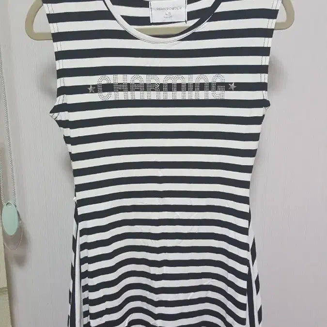[BUNJANG] Stripe Frill Blouse / (새상품) 스트라이프프릴