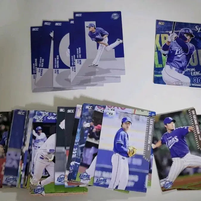 [BUNJANG] Samsung Lions 2026 KBO Bundle Set / 2026 KBO 카드 삼성 라이온즈 일괄