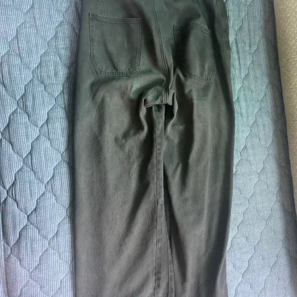 [BUNJANG] Politedu Coated Goshima Denim Pants / [2] 급처 폴리테루 코티드 고시마 데님 팬츠 블루 차콜