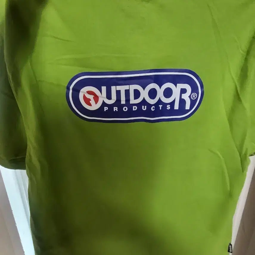 [BUNJANG] Outdoor Products Lime Short Sleeve T-Shirt / 아웃도어 프로덕츠 반팔 티셔츠 라임