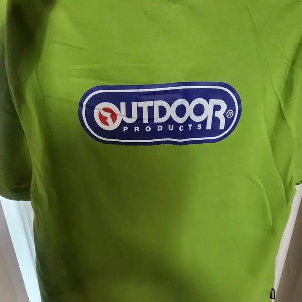 [BUNJANG] Outdoor Products Lime Short Sleeve T-Shirt / 아웃도어 프로덕츠 반팔 티셔츠 라임