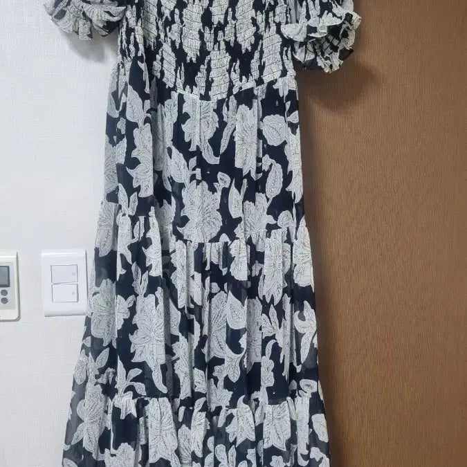 [BUNJANG] MOJO.S.PINE Chiffon Shirring Dress / 모조에스핀  쉬폰 셔링원피스 77