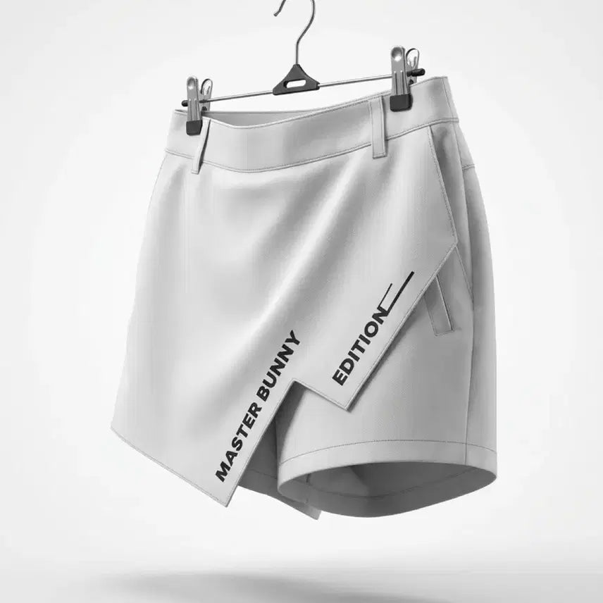 [BUNJANG] Master Bunny Edition White Golf Skort / 여성63/ 마스터바니에디션 골프 치마반바지
