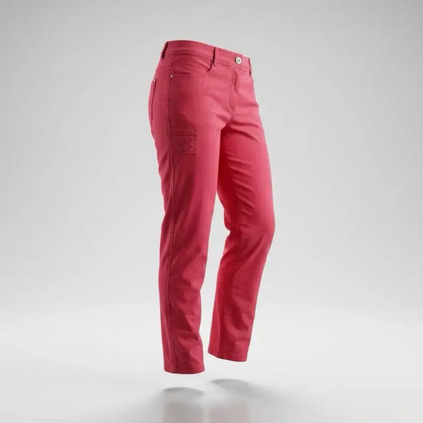 [BUNJANG] Phantom Golf Cotton Pants Women's Size 76 Pink / 여성76/ 팬텀 골프 코튼 팬츠