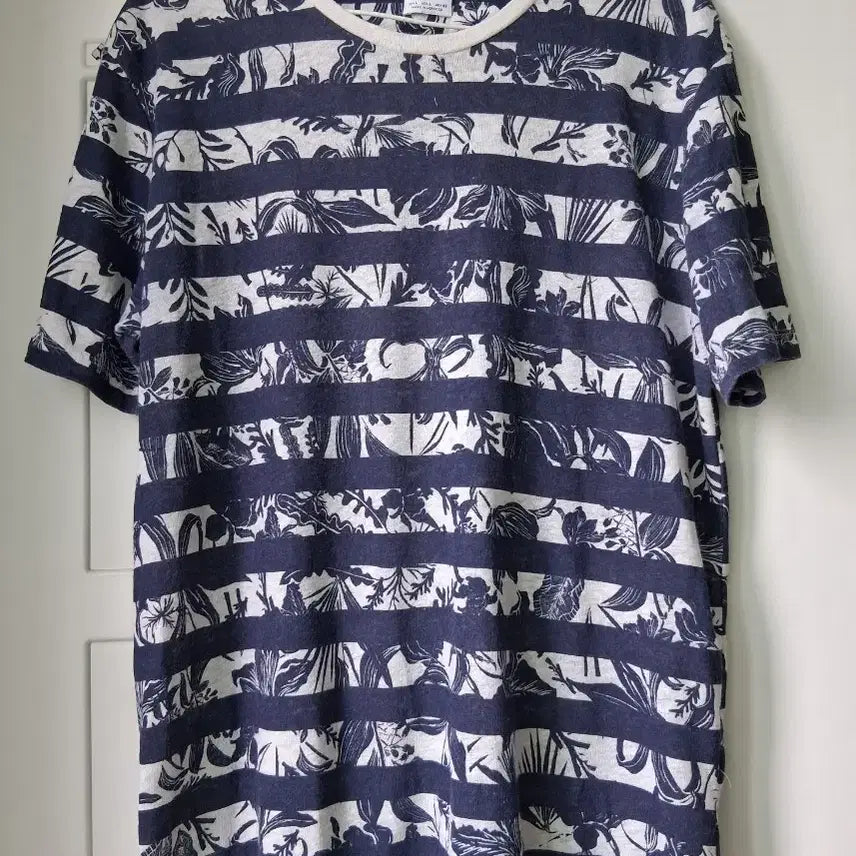 [BUNJANG] ZARA Linen Blend Short Sleeve T-Shirt (L) / ZARA 린넨 혼방 반팔티 L