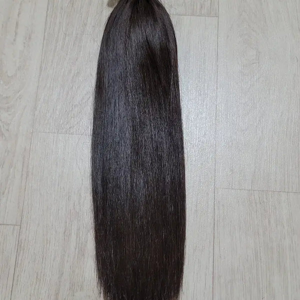 [BUNJANG] 12-inch 192 Strand Natural Hair Tape-In Extensions / 붙임머리 노팁천연모 12인치 192가닥