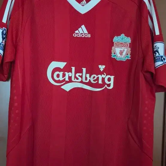 [BUNJANG] Liverpool 2008-2010 Home Jersey Agger Official Printing M / 08-10 리버풀 홈 유니폼 (아게르)