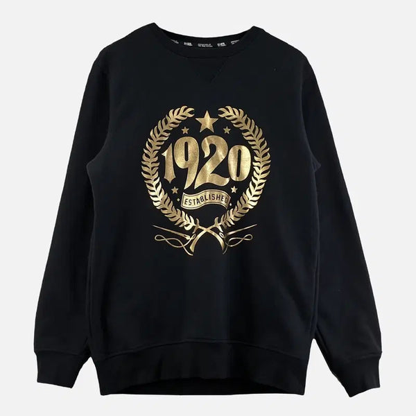 [BUNJANG] New Era Black Men's Sweatshirt M N3208 / 뉴에라 블랙 남자 맨투맨 M N3208