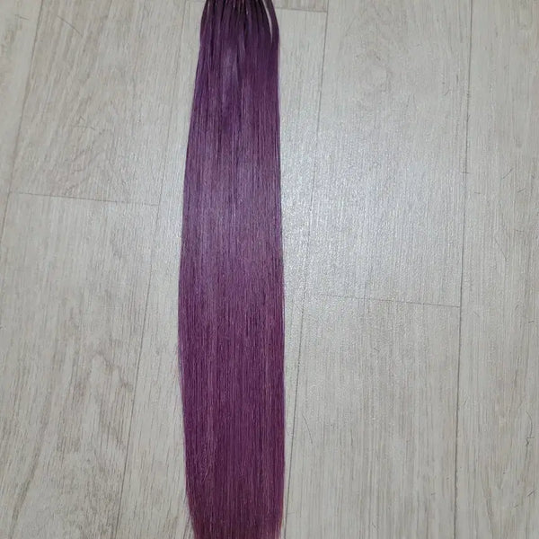 [BUNJANG] 14-inch Natural Hair Tape-in Extensions - 40 Strands / 붙임머리 천연모 14인치 브릿지 40가닥