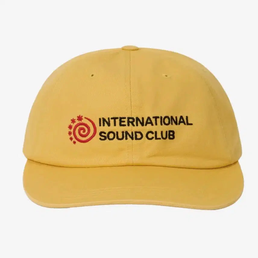 [BUNJANG] Feedpiper International Sound Club Cap Yellow / 피드파이퍼 인터네셔널 사운드 클럽 캡 옐로우 모자