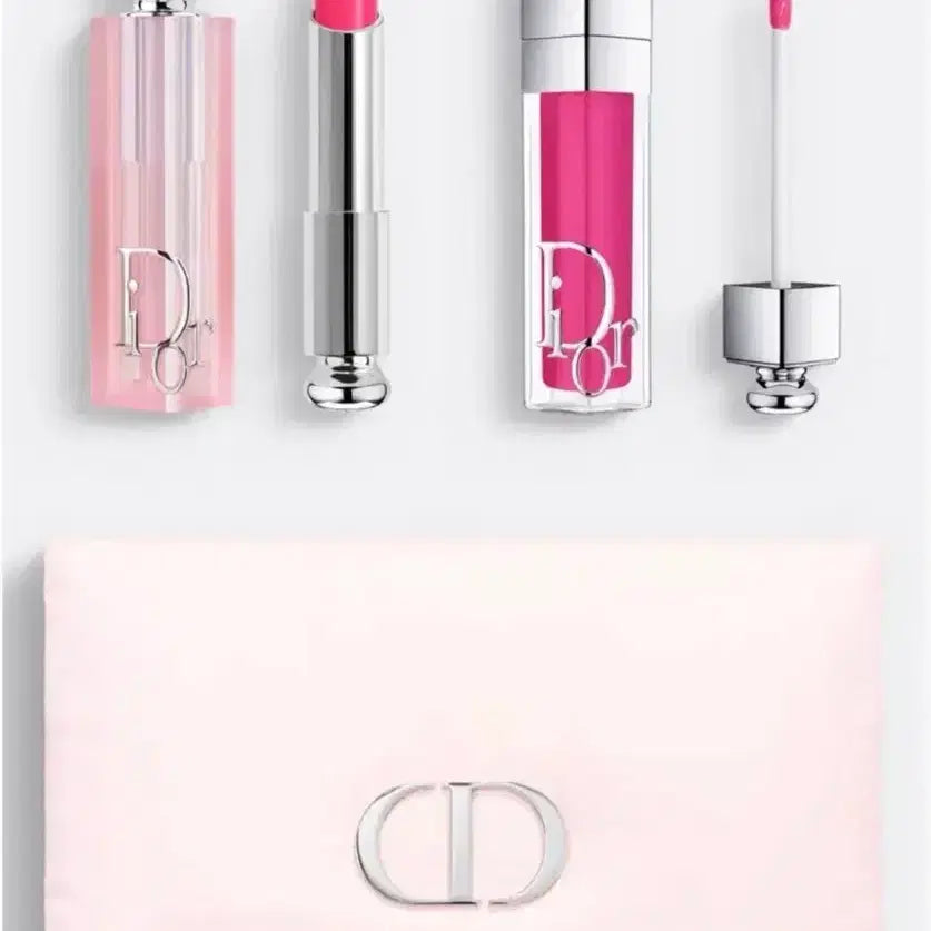[BUNJANG] Dior Addict Lip Glow Maximizer 007 Raspberry with Pink Pouch / 디올 핑크파우치 어딕트 립글로우 맥시마이저 007 라즈베리