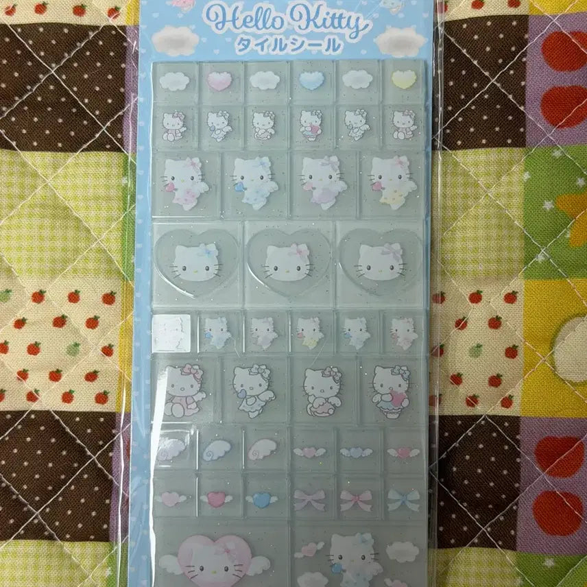 [BUNJANG] Sanrio Angel Hello Kitty 90s Tile Stickers / 산리오 엔젤 헬로키티 90s 타일 스티커 [일본정품 새상품]