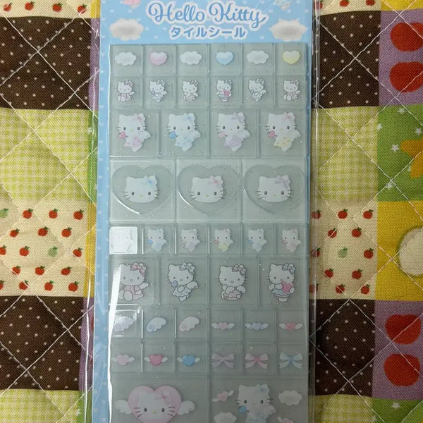 [BUNJANG] Sanrio Angel Hello Kitty 90s Tile Stickers / 산리오 엔젤 헬로키티 90s 타일 스티커 [일본정품 새상품]